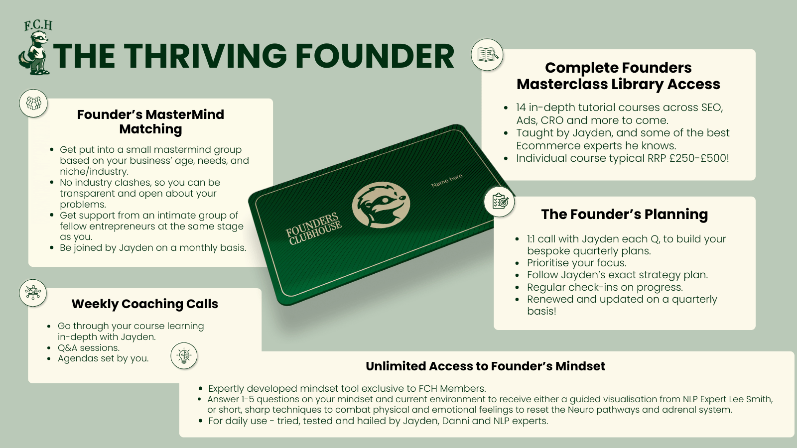 Thriving Founder Membership